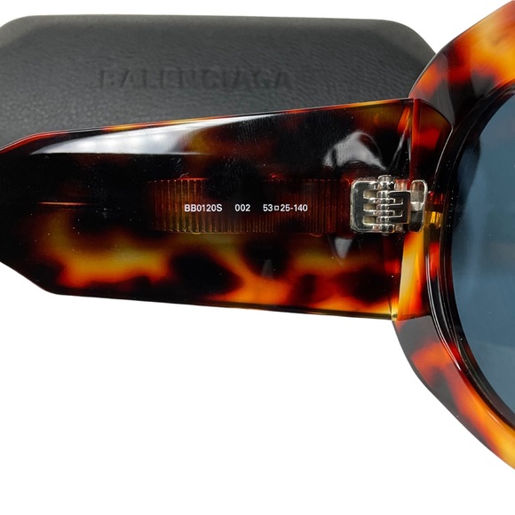 Havana Balenciaga Sunglasses Havana Brown Authentic Guaranteed Brand New - Picture 2 of 5